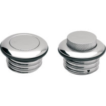 POP-UP GAS CAP VENTED CHROME