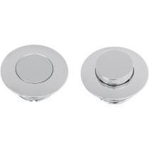 POP-UP GAS CAP VENTED CHROME