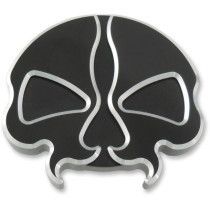 GAS CAPS SPLIT SKULL BLACK