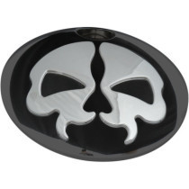 DOOR FUEL SPLIT SKULL BLACK