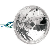 HEADLIGHT INSERT DIAMOND-STYLE 5.75" CLEAR LENS