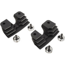 SPARK PLUG HEAD BOLT COVERS FINNED BLACK