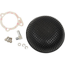 AIR CLEANER BOB RETRO-STYLE S&S SUPER E/G CARBS BLACK