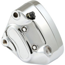 BRAKE CALIPER FRONT/LEFT 4-PISTON CHROME