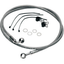 FRONT BRAKE LINE STAINLESS STEEL