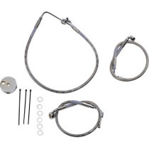 FRONT BRAKE LINE STAINLESS STEEL