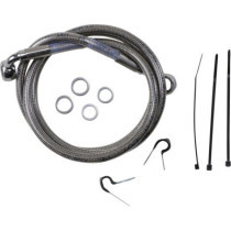 FRONT BRAKE LINE STAINLESS STEEL