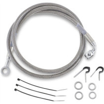 FRONT BRAKE LINE STAINLESS STEEL