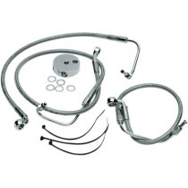 FRONT BRAKE LINE STAINLESS STEEL