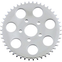 REAR CHAIN SPROCKET 530 DISHED 46T STEEL/CHROME