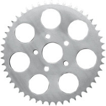 REAR CHAIN SPROCKET FLAT 49T STEEL/CHROME