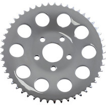 REAR CHAIN SPROCKET 530 DISHED 49T STEEL/CHROME