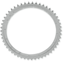 REAR CHAIN SPROCKET W/RIVETS 51T ZINC-PLATED