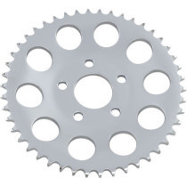 REAR CHAIN SPROCKET 530 DISHED 46T STEEL/CHROME