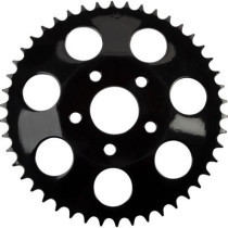 SPROCKET REAR WHEEL 46T DISH GLOSS BLACK