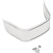 FRONT FENDER CHROME SKIRT PLAIN