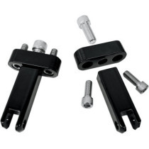 PASSENGER FOOTPEG MOUNT KIT BLACK