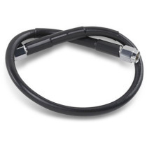 UNIVERSAL BRAKE LINE BLACK VINYL COATED STAINLESS STEEL DOT AN-3 16"