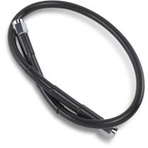 UNIVERSAL BRAKE LINE BLACK VINYL COATED STAINLESS STEEL DOT AN-3 20"