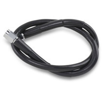 UNIVERSAL BRAKE LINE BLACK VINYL COATED STAINLESS STEEL DOT AN-3 21"