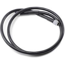 UNIVERSAL BRAKE LINE BLACK VINYL COATED STAINLESS STEEL DOT AN-3 40"