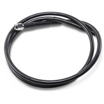 UNIVERSAL BRAKE LINE BLACK VINYL COATED STAINLESS STEEL DOT AN-3 43"