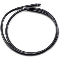 UNIVERSAL BRAKE LINE BLACK VINYL COATED STAINLESS STEEL DOT AN-3 47"