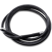 UNIVERSAL BRAKE LINE BLACK VINYL COATED STAINLESS STEEL DOT AN-3 52"