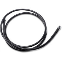 UNIVERSAL BRAKE LINE BLACK VINYL COATED STAINLESS STEEL DOT AN-3 56"