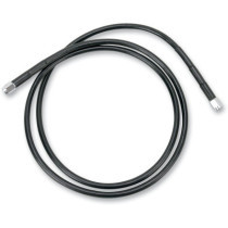 UNIVERSAL BRAKE LINE BLACK VINYL COATED STAINLESS STEEL DOT AN-3 58"