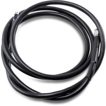 UNIVERSAL BRAKE LINE BLACK VINYL COATED STAINLESS STEEL DOT AN-3 62"