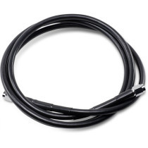 UNIVERSAL BRAKE LINE BLACK VINYL COATED STAINLESS STEEL DOT AN-3 64"