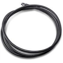 UNIVERSAL BRAKE LINE BLACK VINYL COATED STAINLESS STEEL DOT AN-3 72"