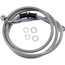 FRONT BRAKE LINE STAINLESS STEEL EXTENDED 4"