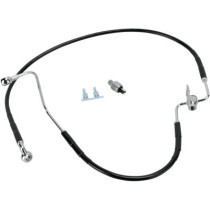 REAR BRAKE LINE BLACK VINYL COATED STAINLESS STEEL