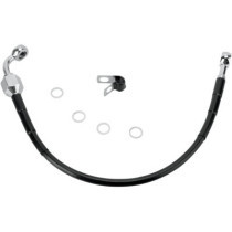 REAR BRAKE LINE BLACK VINYL COATED STAINLESS STEEL