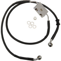 FRT BRAKE LINE XL BK +2