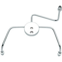 FRONT BRAKE-TEE CHROME AN-3 WIDE GLIDE