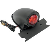 TAILLIGHT CHOPPER BLACK WITH LICENSE PLATE MOUNT