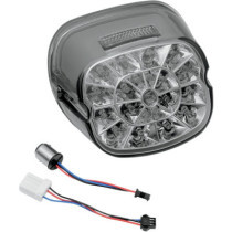 TAILLIGHT WEB LED SMOKE LENS W/ TOP TAGLIGHT