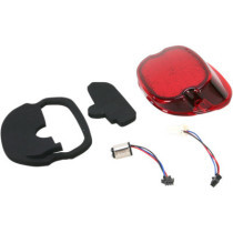 TAILLIGHT LOW-PROFILE LED RED LENS W/ BOTTOM TAGLIGHT