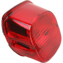 TAILLIGHT LAYDOWN LED RED LENS W/ BOTTOM TAGLIGHT