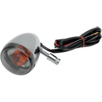 TURN SIGNAL KIT FRONT OEM DEUCE-STYLE SMOKE LENS CHROME