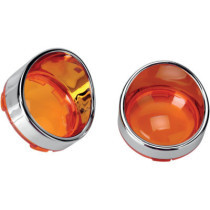 REPLACEMENT LENS OEM DEUCE-STYLE AMBER W/ VISOR