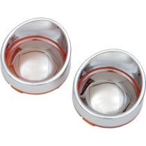 REPLACEMENT LENS OEM DEUCE-STYLE AMBER/MIRROR W/ VISOR