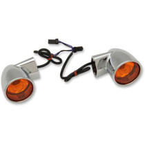 TURN SIGNAL BULLET-STYLE REAR CHROME