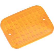 REPLACEMENT LENS MINI-RECTANGULAR MARKER LIGHT AMBER