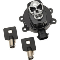 SWITCH IGNITION SKULL GLOSS BLACK