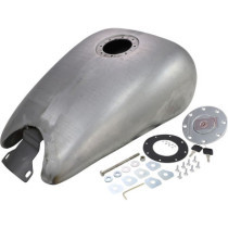 GAS TANK ONE-PIECE 2" STRETCHED W/ AERO CAP