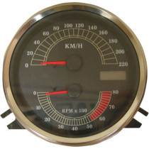 ELECTRONIC SPEEDO-TACHOMETER KM/H